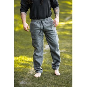 Rustikale Wollhose "Harald" Grau L