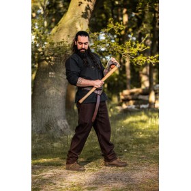 Rustikale Wollhose "Harald" Braun M