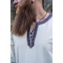 Tunika mit Bordüre "Halvor" Natur XL