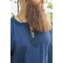 Tunika mit Bordüre "Halvor" Blau XXL