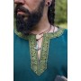Tunika mit Bordüre "Halvor" Grün M