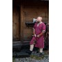 Kurzarmtunika mit Bordüre "Richard" Rot M
