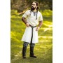 Kurzarmtunika mit Bordüre "Richard" Natur S