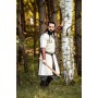 Kurzarmtunika mit Bordüre "Richard" Natur M