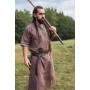 Kurzarmtunika mit Bordüre "Richard" Kastanie L
