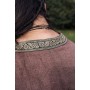 Kurzarmtunika mit Bordüre "Richard" Kastanie L