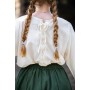 Trompetenärmel-Bluse "Irma" Natur XXXL