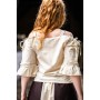 Trägerbluse "Prina" Natur XL