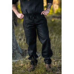 Rustikale Wollhose "Harald" Schwarz S