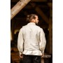 Handgewebte Weste "Lutz" Grau S