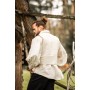 Handgewebte Weste "Lutz" Natur XL