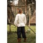 Handgewebte Weste "Lutz" Natur XXXL