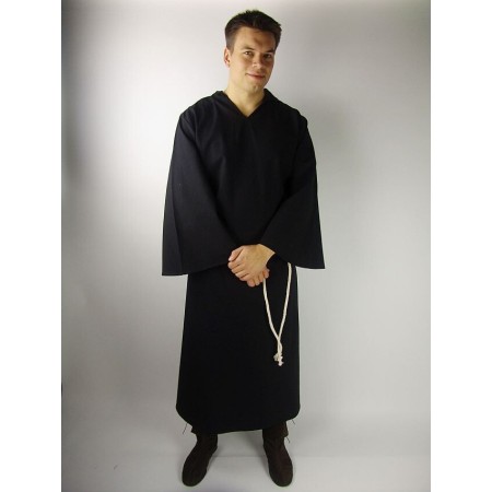 Mönchskutte "Bendict" Schwarz L/XL