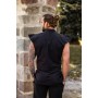 Klassischer Wams "Charles" Schwarz XXXL