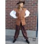 Klassischer Wams "Charles" Tabakbraun S