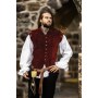 Edler Samt-Wams "Pierre" Rot XXL