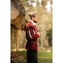 Landsknechtjacke mit geschlitzten Ärmeln "Brandolf" Rot XXL