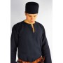 Wollfilzkappe "Hans" Schwarz L/XL