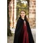 Cape médiévale pour Fille « Cecilia » – Noir
