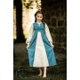 Robe pour fille « Elsa » bleu/naturel Taille XXS