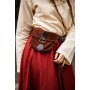 SAC CEINTURE EN CUIRE MÉDIÉVAUX & VIKINGS POUR FEMMES