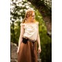 SAC CEINTURE EN CUIRE MÉDIÉVAUX & VIKINGS POUR FEMMES