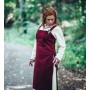 Wikinger Überkleid aus Wolle "Aila" Rot S/M