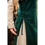 Wikinger Überkleid aus Wolle "Aila" Grün XXL/XXXL