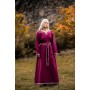 Wikingerkleid "Brigida"- Rot S
