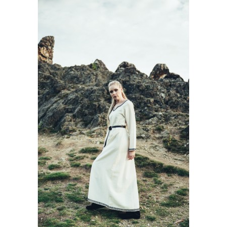 Wikingerkleid "Brigida"- Natur S