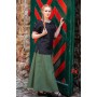 Mittelalter Kurzarmbluse "Otilia" - Schwarz XS