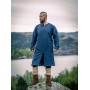 Wikinger Longtunika "Lennart"- Dunkelblau S