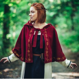 CAPUCHE MÉDIÉVALE ET VIKINGS POUR FEMMES