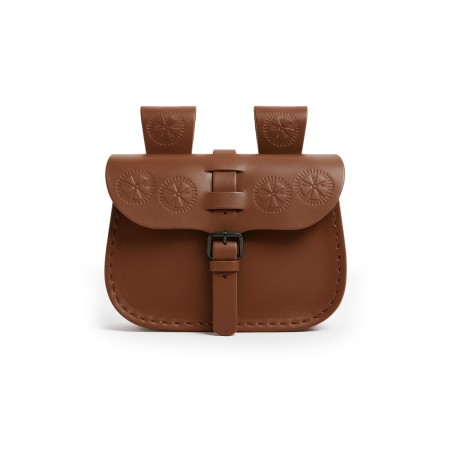 Wikinger Gürteltasche "Alba" Braun