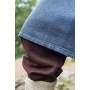 Wikingertunika "Freki" mit Handstickerei Blaugrau XL