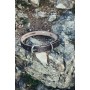Hundehalsband "Maddox" mit keltischer Punzierung Dunkelbraun 26-43 cm