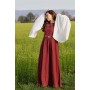 Edles Kleid mit Bordüre "Yala" Rot M