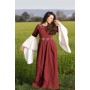 Edles Kleid mit Bordüre "Yala" Rot XXXL