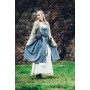Wikinger Überkleid "Inka" Taubenblau S/M