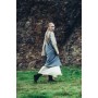 Wikinger Überkleid "Inka" Taubenblau XXL/XXXL