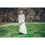 Wikinger Unterkleid Baumwolle "Valdis" Natur S