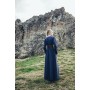 Wikinger Unterkleid Baumwolle "Valdis" Midnight Blue XXL