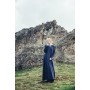 Wikinger Unterkleid Baumwolle "Valdis" Midnight Blue XXL