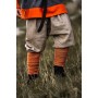 Wikinger Wadenwickel "Sindri" Fischgrät Orange