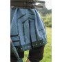 Wikinger Tunika kurzarm "Rollo" Blaugrau S