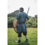 Wikinger Tunika kurzarm "Rollo" Blaugrau XXXL