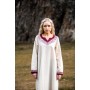 Wikinger Kleid "Lagertha" Natur/Rot S