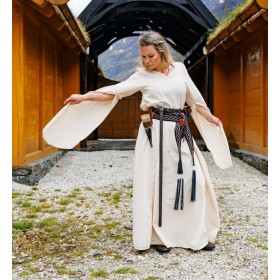 Mittelalter Kleid "Begina" Natur M