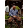 Wikinger Rushose Leinen "Wodan" Braun M