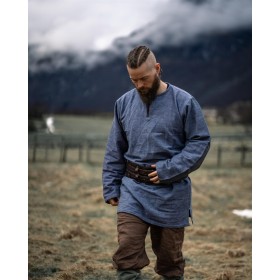Wikinger Tunika "Torsten" Blaugrau XXXL